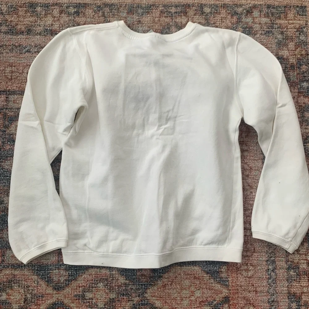 Vintage Nike white pullover sweatshirt - Picture 3 of 4